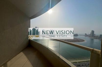 Apartment - 3 Bedrooms - 4 Bathrooms for rent in Asas Tower - Al Khan Lagoon - Al Khan - Sharjah Apartment - 3 Bedrooms - 4 Bathrooms for rent in Asas Tower - Al Khan Lagoon - Al Khan - Sharjah
