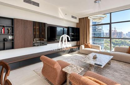 Apartment - 3 - 5 for rent in Golf Veduta Hotel Apartments A - Golf Veduta Hotel Apartments - Golf Town - Damac Hills - Dubai