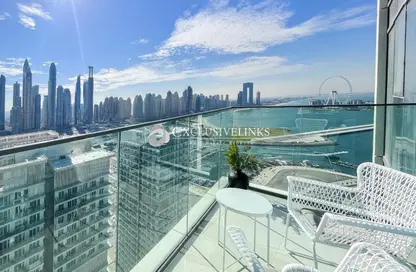 Apartment - 1 Bedroom - 1 Bathroom for rent in Beach Vista Tower 1 - Beach Vista - Emaar Beachfront - Dubai Harbour - Dubai