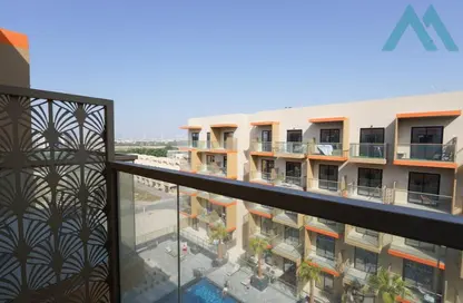 شقة - غرفة نوم - 2 حمامات للايجار في بن غاطي روز - منطقة 15 - قرية جميرا الدائرية - دبي