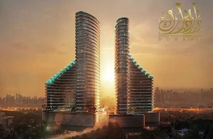 Apartment - 2 Bedrooms - 3 Bathrooms for sale in Binghatti Skyflame 1 - Binghatti Skyflame - Majan - Dubai