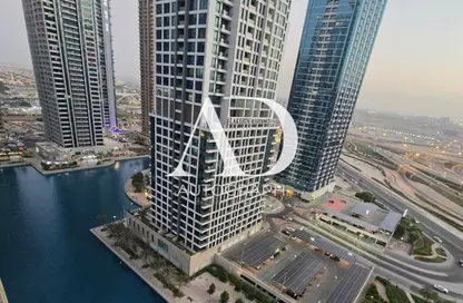 Apartment - Studio - 1 Bathroom for rent in Lake View Tower - JLT Cluster B - Jumeirah Lake Towers - Dubai