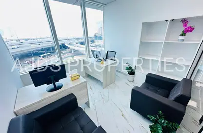 مكتب - غرفة نوم - 1 حمام للايجار في فاطمه محمد احمد بن سليمان - الرفاعة - بر دبي - دبي