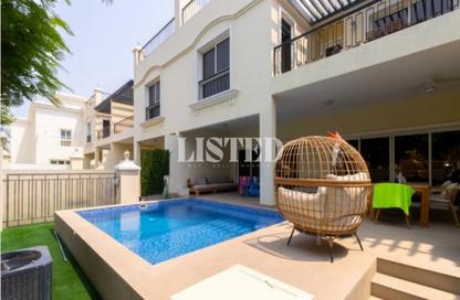 Villa - 4 - 5 for rent in Bayti Townhouses - Al Hamra Village - Ras Al Khaimah
