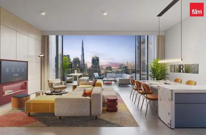 Apartment - Studio - 1 for sale in Rove Home Downtown - Downtown Dubai - Dubai