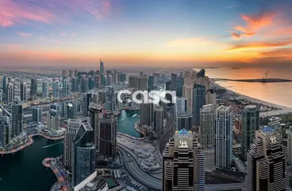 شقة - غرفة نوم - 2 حمامات للايجار في برج بوتانيكا - دبي مارينا - دبي