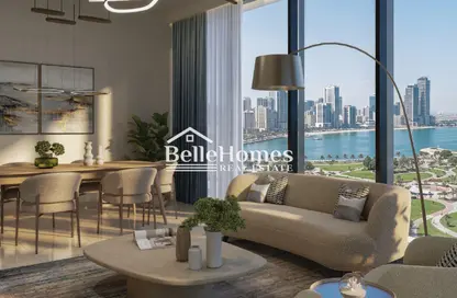 Apartment - 1 Bedroom - 1 Bathroom for sale in Linar by Alef - Al Mamzar - Sharjah - Sharjah Apartment - 1 Bedroom - 1 Bathroom for sale in Linar by Alef - Al Mamzar - Sharjah - Sharjah