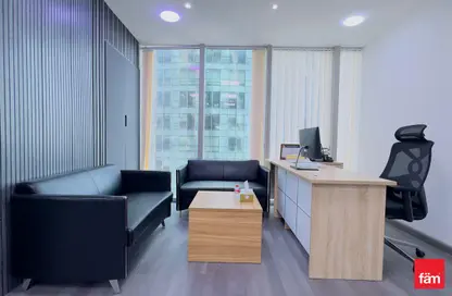 Office Space - Studio - 1 Bathroom for rent in The Prism - Business Bay - Dubai