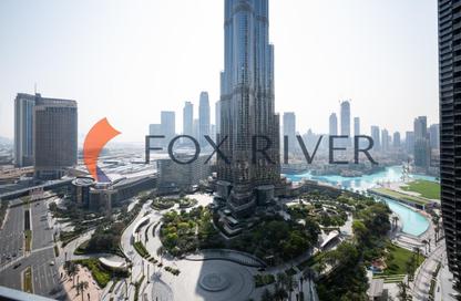 Apartment - 2 Bedrooms - 3 Bathrooms for rent in Burj Vista 1 - Burj Vista - Downtown Dubai - Dubai