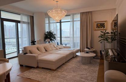 Apartment - 3 Bedrooms - 4 Bathrooms for sale in Marina Vista Tower 1 - Marina Vista - Emaar Beachfront - Dubai Harbour - Dubai