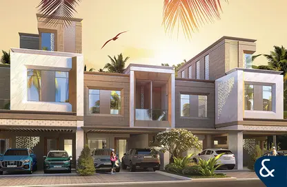 Townhouse - 4 Bedrooms - 3 Bathrooms for sale in Monte Carlo - Damac Lagoons - Dubai