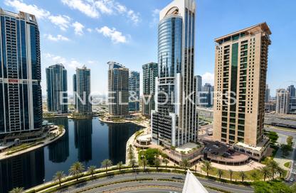 Office Space - Studio - 1 for rent in Almas Tower - Jumeirah Lake Towers - Dubai