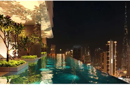 شقة - 2 غرف نوم - 2 حمامات للبيع في اكسكوزيت ليفينج ريزيدنسز - برج خليفة - وسط مدينة دبي - دبي