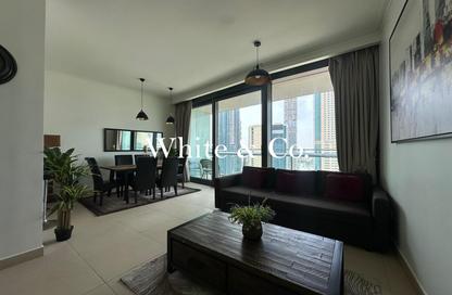 Apartment - 1 Bedroom - 2 Bathrooms for rent in Burj Vista 1 - Burj Vista - Downtown Dubai - Dubai