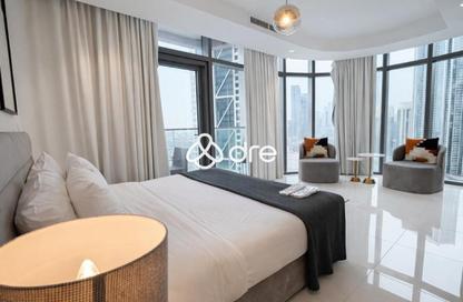 Apartment - 2 Bedrooms - 3 Bathrooms for rent in Paramount Tower Hotel  and  Residences - Business Bay - Dubai