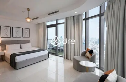 شقة - 2 غرف نوم - 3 حمامات للايجار في فندق ومساكن برج باراماونت - الخليج التجاري - دبي