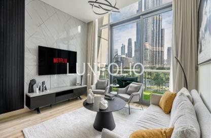 Apartment - 1 Bedroom - 1 Bathroom for rent in Burj Vista Tower 1 - Burj Vista - Downtown Dubai - Dubai