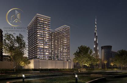Apartment - 2 Bedrooms - 3 Bathrooms for sale in Binghatti Ghost - Dubai Healthcare City 2 - Al Jaddaf - Dubai
