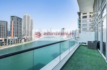Apartment - 3 Bedrooms - 4 Bathrooms for rent in West Wharf - Business Bay - Dubai