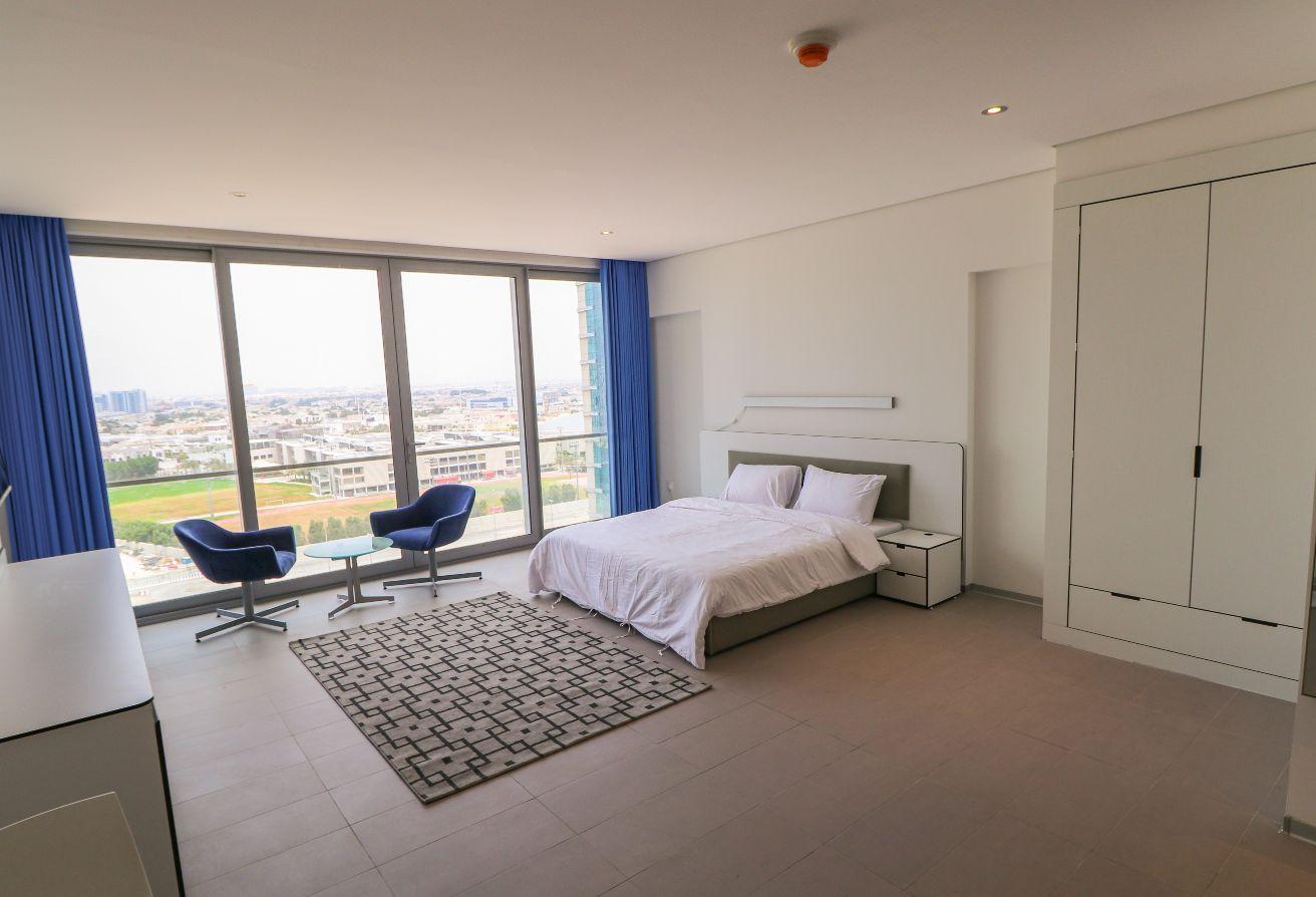 Large furnished studio for rent in Tecom photo 16