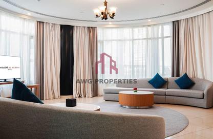 Penthouse - 4 Bedrooms - 6 Bathrooms for rent in Swissotel Al Murooj - Downtown Dubai - Dubai