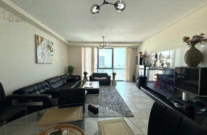 Apartment - 2 - 4 for rent in Al Fattan Marine Tower - Al Fattan Marine Towers - Jumeirah Beach Residence - Dubai