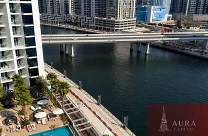 Apartment - 1 Bathroom for rent in Damac Maison Prive A - Damac Maison Prive - Business Bay - Dubai
