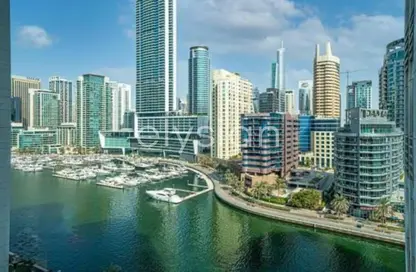 شقة - 3 غرف نوم - 3 حمامات للايجار في رصيف المارينا 2 - مارينا وارف - دبي مارينا - دبي