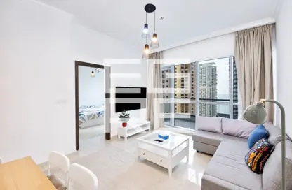 Apartment - 1 Bedroom - 2 Bathrooms for rent in Bay Central - Dubai Marina - Dubai