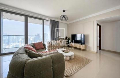 Apartment - 3 Bedrooms - 4 Bathrooms for rent in Boulevard Point - Downtown Dubai - Dubai