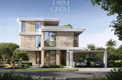 فيلا - 4 غرف نوم - 7 حمامات للبيع في فارم جروف - ذا فالي - دبي