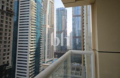 Apartment - 1 Bedroom - 2 Bathrooms for rent in Sulafa Tower - Dubai Marina - Dubai