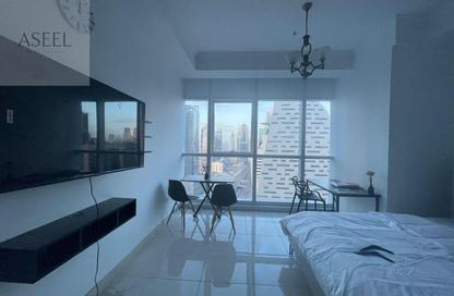 Apartment - Studio - 1 Bathroom for rent in The Court Tower - Business Bay - Dubai