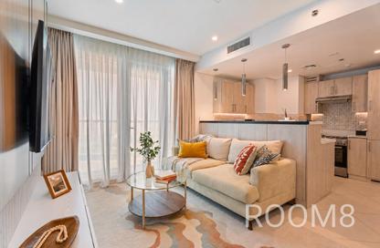 Apartment - 1 - 1 for rent in Seven Palm - Palm Jumeirah - Dubai