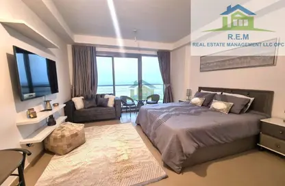 Apartment - Studio - 1 Bathroom for rent in Pacific Bora Bora - Pacific - Al Marjan Island - Ras Al Khaimah