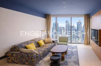Apartment - 1 Bedroom - 2 Bathrooms for rent in Mama Shelter Residences - Business Bay - Dubai