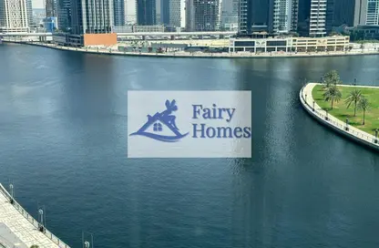 شقة - غرفة نوم - 2 حمامات للايجار في حافة الخليج - الخليج التجاري - دبي