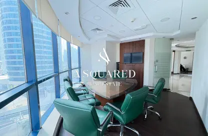 Office Space - 3 Bedrooms - 1 Bathroom for rent in Jumeirah Bay X3 - JLT Cluster X - Jumeirah Lake Towers - Dubai