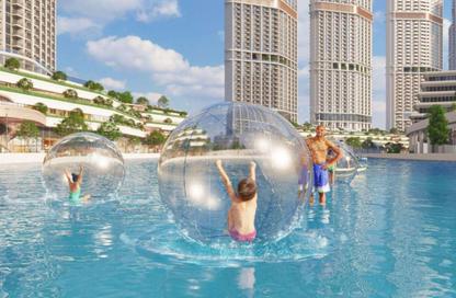 Apartment - 1 - 1 for sale in 350 Riverside Crescent - Sobha Hartland II - Bukadra - Dubai