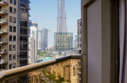 Apartment - Studio - 1 Bathroom for rent in Elite Downtown Residence 1 - Elite Downtown Residence - Downtown Dubai - Dubai