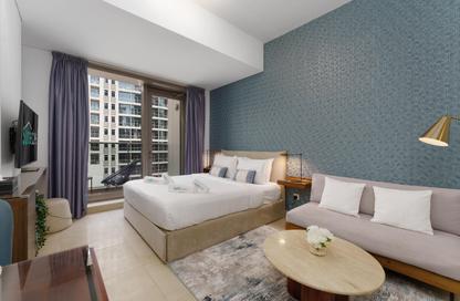 Apartment - Studio - 1 for rent in Sparkle Tower 3 - Sparkle Towers - Dubai Marina - Dubai