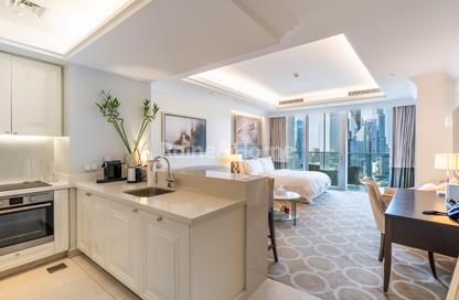 Apartment - Studio - 1 Bathroom for rent in Kempinski BLVD - Downtown Dubai - Dubai