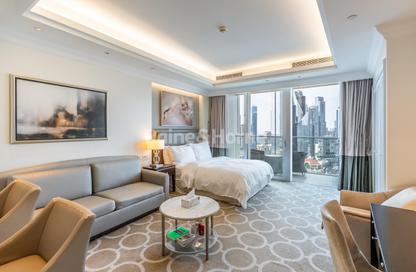 Apartment - Studio - 1 Bathroom for rent in Kempinski BLVD - Downtown Dubai - Dubai