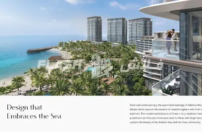 Apartment - 1 Bedroom - 1 Bathroom for sale in Address Residences - Al Marjan Island - Ras Al Khaimah