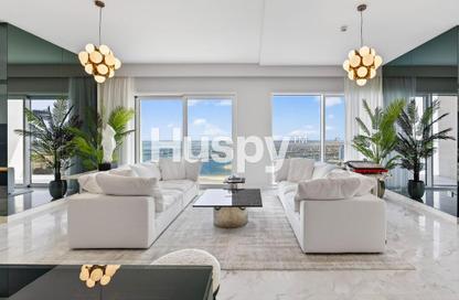 Apartment - 3 - 6 for rent in Grand Bleu Tower 2 - Grand Bleu - Emaar Beachfront - Dubai Harbour - Dubai