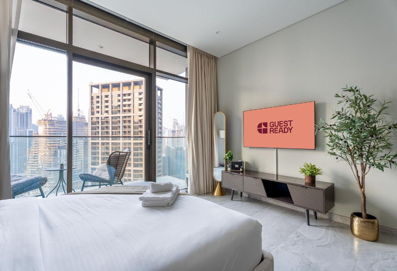 Studio | Canal View & Burj Khalifa photo 7