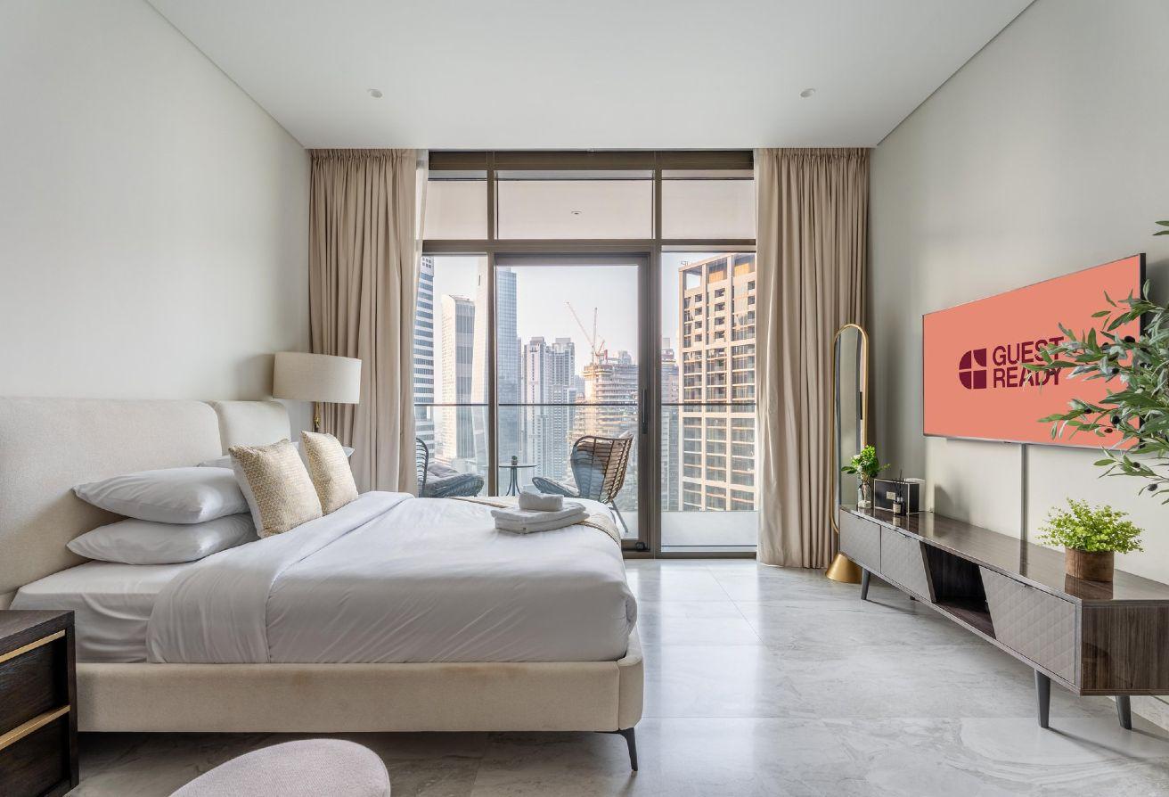 Studio | Canal View & Burj Khalifa photo 8