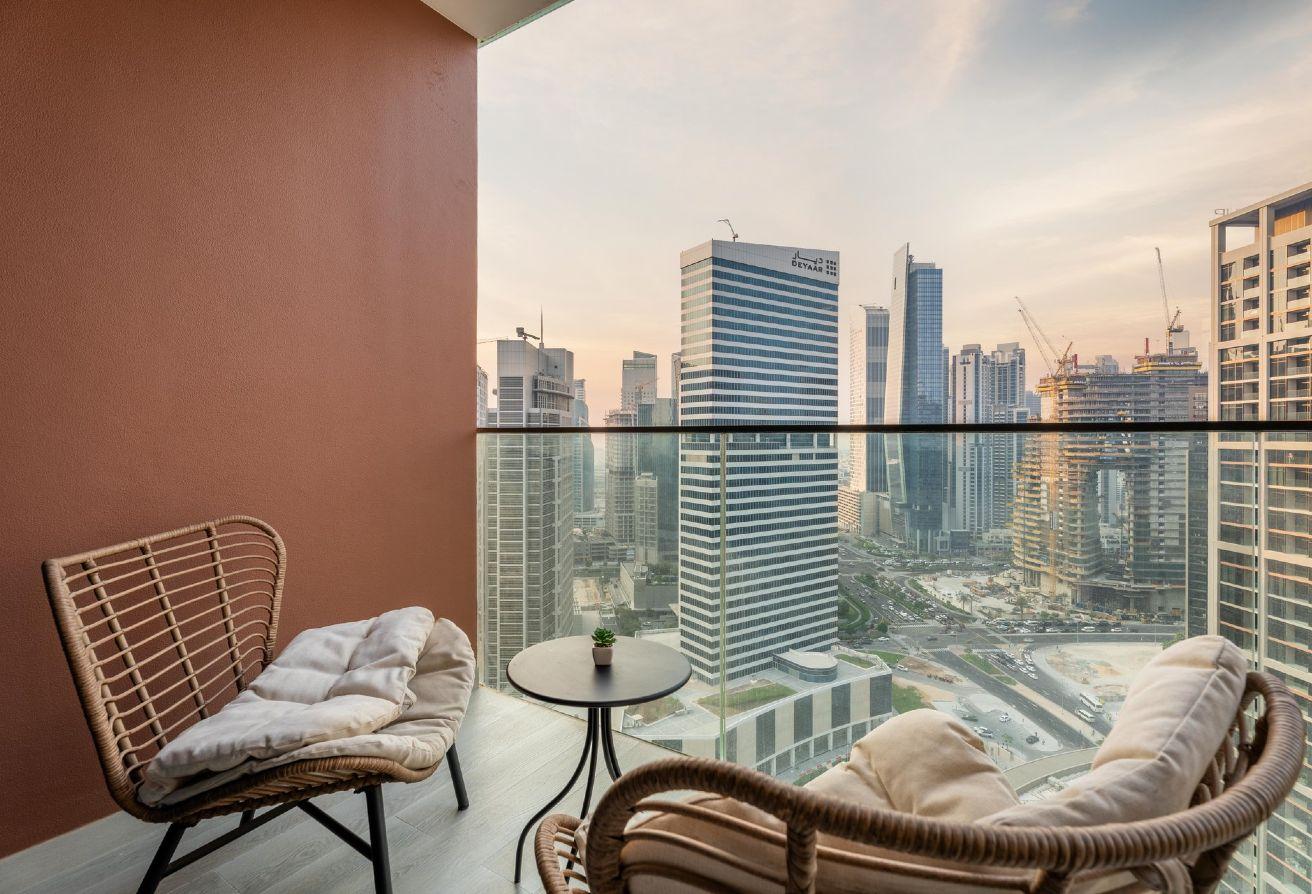 Studio | Canal View & Burj Khalifa photo 16