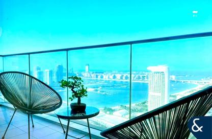 Apartment - 1 - 1 for rent in Damac Heights - Dubai Marina - Dubai