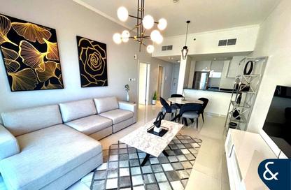 Apartment - 1 - 1 for rent in Damac Heights - Dubai Marina - Dubai